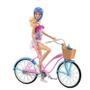 Imagem de Boneca Barbie Passeio de Bicicleta 29cm Mattel - HBY28