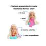 Imagem de Boneca Barbie Penteados Com 7 Acessórios Styling Head