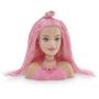 Imagem de Boneca Barbie Pentear Mini Styling Head Special Hair Cabelo Rosa C/ Acessorios