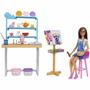 Imagem de Boneca Barbie Playset Estudio Criativo - Estudio de Arte - Mattel - HCM85