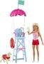 Imagem de Boneca Barbie Playset Posto Salva Vidas - Mattel Gtx69