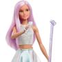 Imagem de Boneca Barbie Pop Star Com Cabelo Rosa E Microfone Original Mattel