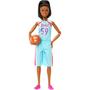 Imagem de Boneca Barbie Profissões Jogadora de Basquete Negra Mattel