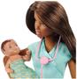 Imagem de Boneca Barbie Profissões - Pediatra Morena