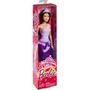 Imagem de Boneca Barbie - Reinos Mágicos - Baile de Princesas - Vestido Roxo e Rosa - Mattel