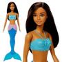 Imagem de Boneca Barbie Sereia Dreamtopia Morena Cauda Azul Mattel