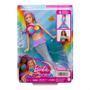 Imagem de Boneca Barbie Sereia Luzes E Brilhos - Mattel Hdj36