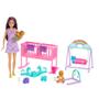 Imagem de Boneca Barbie Skipper Conjunto Babá Cuidados Com Gêmeos HXM99 Mattel