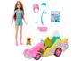 Imagem de Boneca Barbie Stacie ao Resgate Go-Kart - com Kart Cachorrinho e Bandeira Mattel