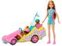 Imagem de Boneca Barbie Stacie ao Resgate Go-Kart - com Kart Cachorrinho e Bandeira Mattel