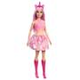 Imagem de Boneca Barbie Unicórnio Fantasy - Cabelo Rosa e Acessórios