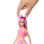 Imagem de Boneca Barbie Unicórnio Fantasy - Cabelo Rosa e Acessórios