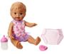 Imagem de Boneca Bebê Baby Little Mommy Hora Do Faz Xixi Com Acessórios Mamadeira Chupeta E Fraldinha - Mattel