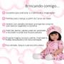 Imagem de Boneca Bebe Infantil Barbie Reborn 52 cm Realista Grande