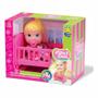 Imagem de Boneca Bebê - Little Dolls - Bercinho - Loira - Divertoys