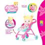 Imagem de Boneca Bebê Little Dolls Passeio C/ Carrinho - Divertoys