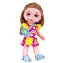 Imagem de Boneca Bebê Menina Babys Collection Dodói Vinil Macio Com Acessórios - Super Toys