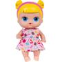 Imagem de Boneca Bebê Menina Loira Baby's Collection Mini Passeio Brinquedo Presente Para Meninas - Super Toys