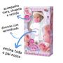 Imagem de Boneca bebe que fala brinquedo infantil reza ora pai nosso boneco falante menina nenem bb educativo