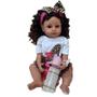 Imagem de Boneca Bebe Reborn 100 Silicone 55 Cm Dandara