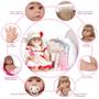Imagem de Boneca Bebê Reborn Abigail Loira Recém Nascida 20 Acessórios