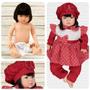 Imagem de Boneca Bebe Reborn Balone Vermelho Luxo Cegonha Reborn Dolls