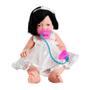 Imagem de Boneca Bebê Reborn com Chupeta e Certidão - 43cm x 17cm