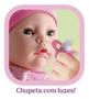 Imagem de Boneca Bebê Reborn Diver Premium Chupetinha Led Mágica 8153