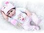 Imagem de Boneca Bebe Reborn Laura Baby Daylin 000818 - Shiny - Shiny Toys