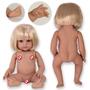 Imagem de Boneca Bebe Reborn Princesa de Silicone Enxoval Barbie 48 cm