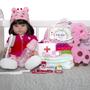 Imagem de Boneca Bebê Reborn Realista Com Jogo de Roupa de Girafinha