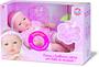 Imagem de Boneca Bebê Tata Chora e Balbucia Sidnyl