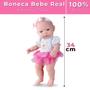 Imagem de Boneca Bebezinho Real Menina  Roma Brinquedos