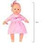 Imagem de Boneca Bebezinho Vestido Rosa 49cm - Estrela 1001003000061