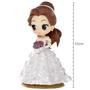 Imagem de Boneca Belle A Bela e a Fera Vestido de Noiva - Coleção Personagens Disney QPosket Miniatura 20767 - Bandai Banpresto