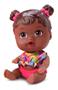 Imagem de Boneca Bonequinha Little Dolls Bebê Negra Banho Banheira