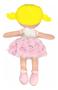 Imagem de Boneca Bonequinha Pano Infantil Malu Antialérgico Macia Lavável Plush Bebe Infantil Menina Pelucias Decoraçao Quarto Bebe