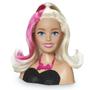 Imagem de Boneca Busto Barbie Styling Head Hair Salão De Beleza Para Pentear Com 24 Acessórios Menina - Pupee