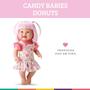 Imagem de Boneca Candy Babies Donuts Fashion Colorida Bambola