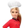 Imagem de Boneca Chef Barbie Petite com frigideira e chapéu de chef de 3 a 7 anos