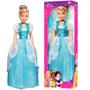 Imagem de Boneca Cinderela Mini My Size Princesas Disney Lançamento