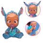 Imagem de Boneca Cry Babies Disney Stitch - 12cm com Pijama (18M+)