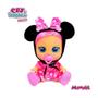 Imagem de Boneca Cry Babies Dressy Minnie C/ Som E Chora Multikids