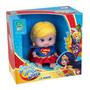 Imagem de Boneca Dc Super Herói Baby Supergirl Super Mulher Infantil - Super Toys