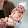 Imagem de Boneca de bebê de silicone de corpo inteiro MYREBABY John Boy 30cm