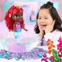 Imagem de Boneca de brinquedo Just Play Disney Junior Splash & Glow Ariel 29 cm