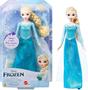 Imagem de Boneca de brinquedo Mattel Disney Frozen Singing Elsa com roupa exclusiva