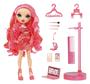 Imagem de Boneca de moda Rainbow High Priscilla rosa com acessórios
