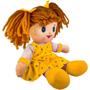 Imagem de Boneca De Pano Sortida Brinquedo Infantil Menina Vestido - Bee Toys