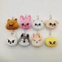 Imagem de Boneca de Pelúcia Kpop 25cm - Animal Kawaii JYP - Chaveiro/Pingente